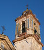 Holiday flat for rent near church tower in Costa de la Luz in Andalucia