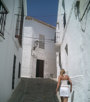 Holiday apartment for rent near winding streets of Vejer de la Frontera